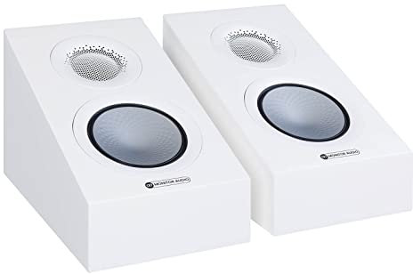 Enceinte Dolby Atmos Monitor Audio Silver 7G AMS Blanc satiné vendue à la paire
