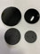 COMPATIBILI CON IGNIS WHIRLPOOL 4 spartifiamma in ferro smaltato lucidi per piano cottura a gas 1 rapido 2 semirapidi 1 ausiliare KIT S 1734-4