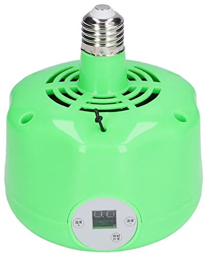 TOPINCN Lampe Chauffante E27, Ampoule de Lampe Chauffante LED élèvent la Lumière avec Contrôle Thermostatique Réglable pour Les Tortues de Lézard de Poulet de Reptiles de Chauffage de Poulailler
