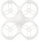 BETAFPV Cetus Pro Bürstenloser Rahmen, 75 mm, Weiß, kompatibel mit Cetus Pro Brushless Drohne Quadcopter 1102 Brushless Motor C02 FPV Micro Kamera