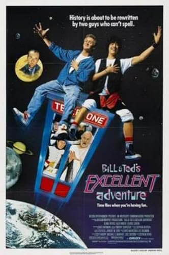 posters Bill and Teds Excellent Adventure Movie 40 x 61 cm, 40 x 61 cm