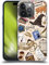 Head Case Designs Officially Licensed Harry Potter Hogwarts Pattern Deathly Hallows XXXVII Soft Gel Case Compatible With Apple iPhone 14 Pro