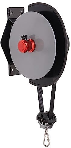 Fitness Cable Pulley System, Three Heights Can Be Adjusted By Yourself, Can Bear 130kg Weight, Movement Sound Is Less Than 60 Decibels,Suitable For Home, Garage, Gym And More