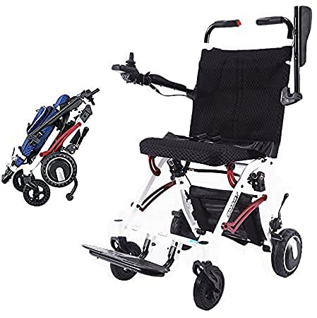 Elektrorollstuhl, superleichter, faltbarer Mobilitätshilfe-Elektrostuhl für Reisen, Outdoor, Zuhause