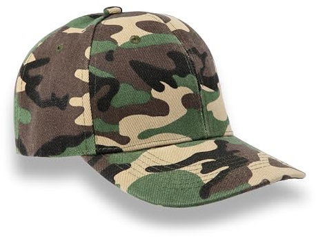 Royal Hunter Baseballmütze I Basecap Militär Camouflage für Outdooraktivitäten wie Angeln, Camping und Jagd I Unisex für Frauen und Männer