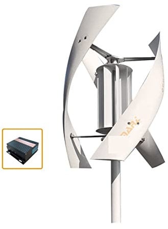wind power generator kit wind generator wind turbines Off Grid 2kw Wind Power Generator Kit Vertical Axis Coreless Wind Turbine with Low RPM Permanent Magnet Alternative Generator for Home Use24v48v