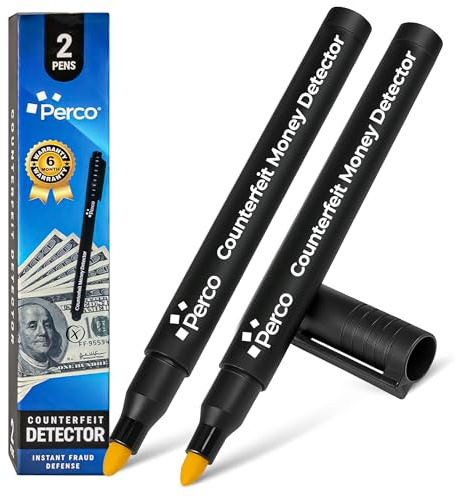 Perco Falschgeld-Detektor-Marker, 2 Stück