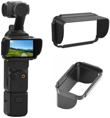 ZJRXM Zubehör für DJI Osmo Pocket 3 Schirm Sonnenschutz, Bildschirmschutz Sonnenblende für DJI Osmo Pocket 3