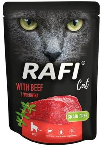 Dolina Noteci Katzenfutter RAFI Cat Kalbfleisch 300 g