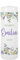 Striefchen® Personalisierte Stumpenkerze zur Taufe, Kommunion oder Konfirmation 25cm (H) x 8 cm (D) (Eukalypus)