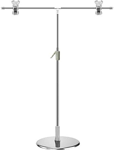 Generic Photography Photo Backdrop Stands Adjustable T-shape Background Frame Support System Stands with Clamps for Video