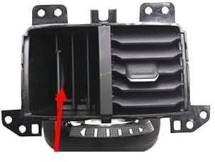 hgudyr Aire A/C Salida ventilación Salida Aire Acondicionado Trasero Rejillas Ventilación para VW para Tiguan para MK2 2017 2018 2019 2020 2021 Rejilla Aire Salida