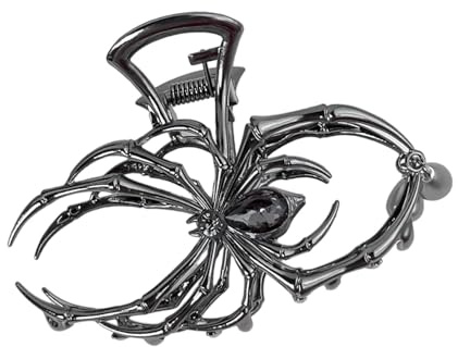 Pinze per capelli di Halloween, fermagli per capelli da donna per Halloween, pinze per capelli a tema ragno, creativi per capelli, fermagli per capelli ispirati al ragno, trasformano i