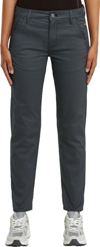 G-STAR Women's Kate Boyfriend Chino, Grey (Petrol D25257-d715-860), 29W x 32L