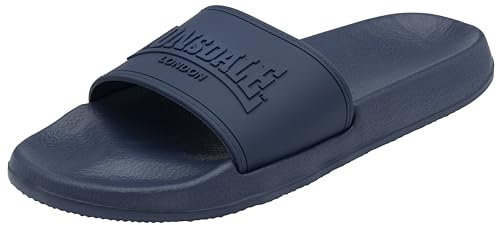 Lonsdale Men's Sorrento Slide Sandal, Navy UNI, 12 UK