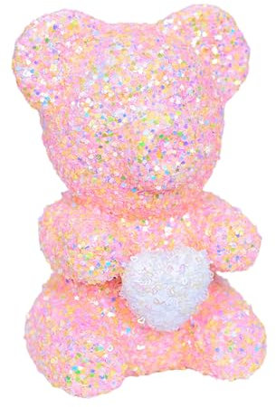 Farbige Bär-Figur, Valentinstag, Umarmung, Bär, Geschenk für Paare, Nachttisch, Schreibtisch, Dekoration, schöne Bär-Statue