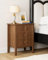 HEYZOEY Mesita de noche retro con 3 cajones, mesita de noche de madera maciza, estilo bohemio, para dormitorio, salón, color marrón nogal