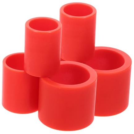 LOLIPPYY 6Pcs Plastic Grinding Wheel Reducer Rings Adapter for Bench Grinder Sanding Wheel Bushing Attachments and Converter for Various Grinding Applications