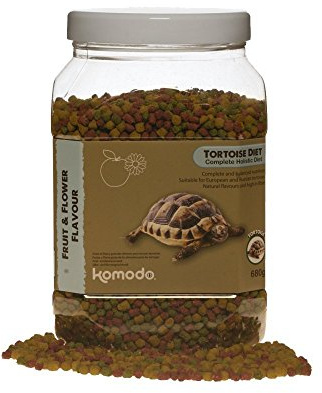 Komodo Tortoise Diet Fruit & Flower, 340 g