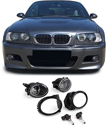 Klarglas Nebelscheinwerfer Set passt für BMW E39 E46 mit M Stoßstange