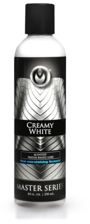 MASTER SERIES Creamy White Scented WaterBased Body Glide 8.5 Oz Men, Women