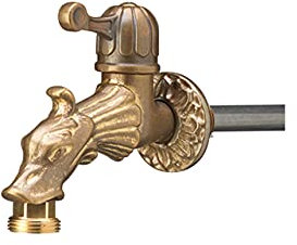 Bel Fontane Wasserhahn aus Messing, 11 cm