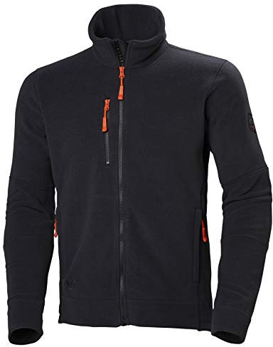 Helly-Hansen Unisex-Erwachsene Fleece Jacket Kensington Fleecejacke, Schwarz, 4XL