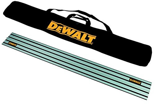 Dewalt DWS5025 DWS5022 1.5m Guide Rail for DWS520 Plunge Saws Includes Carry Bag, Black