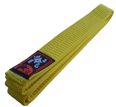 Karategürtel Judogürtel Taekwondogürtel Budogürtel (gelb, 350)