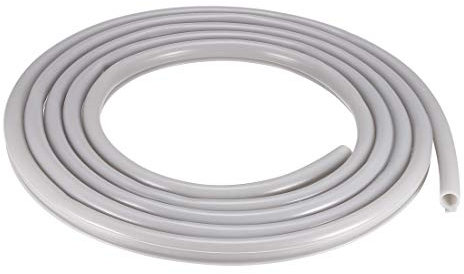 sourcing map Fensterdichtungen Kunststofffenster T-Nut Dichtungsgummi Fenster Dichtungsband Dichtungsstreifen Dichtungsring 9mm Wasserdicht Dichtung für Haustür, 5mm Nut 5 Meter Lang, Grau