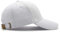 Ruyosn Kappe Herren Basecap Damen Verstellbar Cappy Waschbar Klassische Baseball Cap Unisex Sonnenschutz Baseballkappe Baumwolle Mütze Atmungsaktiv für Sport Wandern Ausflug Basecap Weiß
