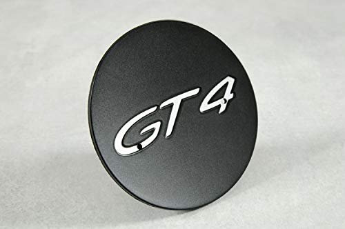 Porsche 981C Cayman GT4 Radzierdeckel/Radnabeabdeckung/hub Cap SCHWARZ