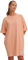 NA-KD Vestido Tipo Camiseta con Detalle de Parche Informal, Coral Pink, XS para Mujer