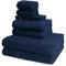 Ross - 8 teiliges Frottier-Set - Cashmere Feeling (2 X Wasch- 2 X Gäste- 2 X Dusch- 2 X Handtuch im Set) - 520 g/m2 - Baumwolle - Walkfrottee - saugstark - weich und flauschig - Nachtblau