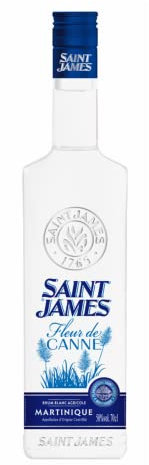 : St James - Rhum blanc - Fleur de canne - 50° - 70cL
