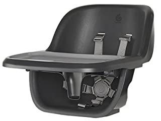 Ergobaby Evolve Ergonomischer Babysitz + Tablett, Zubehör für den Ergobaby Evolve Hochstuhl, Babystuhl ergonomisch Mitwachsend ab 6 Monate bis 3 Jahre (ca. 15kg), Dark Wood