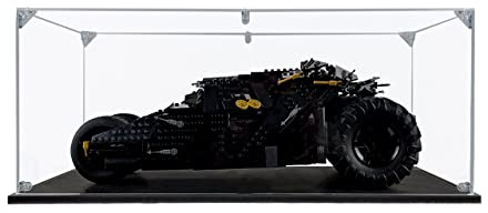 SONGLECTION Acrylic Display Case Compatible for Lego DC Batman Batmobile Tumbler #76240, Dustproof Display Case (Case Only) (Lego Sets are NOT Included)