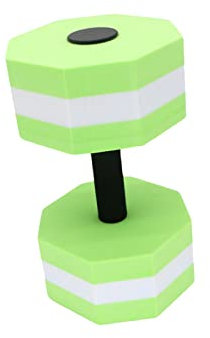 F Fityle Manubrio Acquatico Manubrio Acqua Manubrio Nuoto Bilanciere Manubrio Resistenza Piscina Bilanciere Acquatico Leggero Galleggiante per Sport Acquatici, Verde