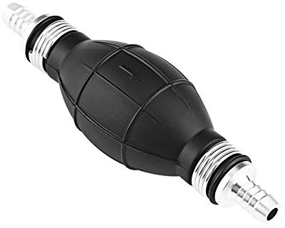 Yctze Gummi-Aluminium-Primer-Dieselpumpe, Kraftstoffpumpe, Handprimer, Birne, Gas, Benzin für Auto, Boot, Marine, Außenborder (10mm)