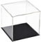 Top-Vigor Acryl Klare Vitrine –20 x 20 x 20cm Staubdichte Schutz Aufbewahrungsbox Zum Zusammenbauen – Präsentationswürfel Für Figuren Spielzeug Sammlerstücke Hausaufbewahrung