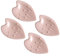 HOMSFOU 4pcs Chic Cherry Blossom Chopsticks Holder Spoon Rest Elegant Dinner Table Decoration for Home Restaurant Stylish Cutlery Stand Floral Decor