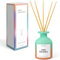 Duftstäbchen Raumduft 100 ml Diffuser mit ätherischen Ölen Fruchtig und Blumig - Natürlich, Langanhaltend, fur Raum, Zuhausem, Büro, Spa mit 6 Diffusor Stäbchen