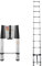 3.8M/12.5ft Telescopic Ladders Folding Aluminum Extension Ladder Loft Ladder Portable Extension Ladder Multi-Purpose Collapsible Ladders for Home Outdoor Household,Max Load 150kg/330lb