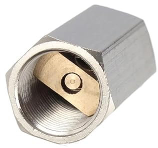 Clapet anti-retour pneumatique 1/8 1/4 3/8 1/2 BSP, filetage femelle en laiton, Port complet, clapet anti-retour unidirectionnel for Air, eau, huile et gaz, 1 pièce (Color : 1-8)