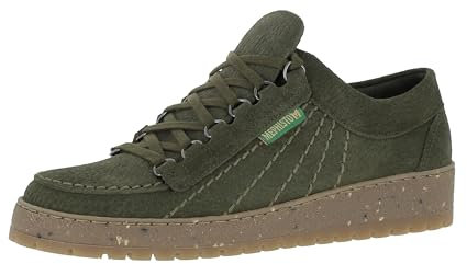 Mephisto Originals Rainbow Halbschuhe Lerren Loden mit Lederfutter, Luftpolster Dämpfung und extrem griffiger Gummisohle | Herrenschuhe |Loden Pacha EU 46
