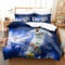 tanzhenning Ronaldo Bettwäsche Bettbezug-Set Mikrofaser, Bettbezug Reißverschluss Und Kissenbezug Für Schlafzimmer, Weiche Bequemer Single（140x200cm）