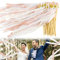 Tyafzzn Wedding Wands, 50 Stück Seidenfeenstab mit Groß Glöckchen, Zauberstäbe Hochzeit Luftschlangen, Spalier Hochzeit für Hochzeiten Geburtstage Partys Feiertagsfeiern verwendet