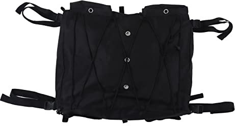 T-Top Aufbewahrung Tasche, wasserdichte Marine-Aufbewahrung Tasche 600D aus Polyester, Boots-Schwimmwesten-Tasche kann 4 Angelruten sichern, T-Tasche für Mittel Konsole Boot