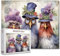 Tucocoo Hahn-Familien-Puzzles für Erwachsene, 1000 Teile, Elegante Hühner, lustiges Tierkunst-Puzzle, Bunte DIY-Puzzles für Heimdekoration, Geschenke, Familienpuzzle, perfekt für Spieleabende