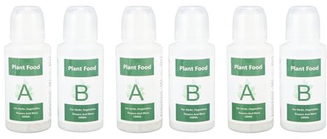 Nutriments de Culture Hydroponique, 3 Ensembles D'Aliments pour Plantes Hydroponiques, Nutriments Hydroponiques pour Plantes D'intérieur, Aliments pour Légumes et Fruits